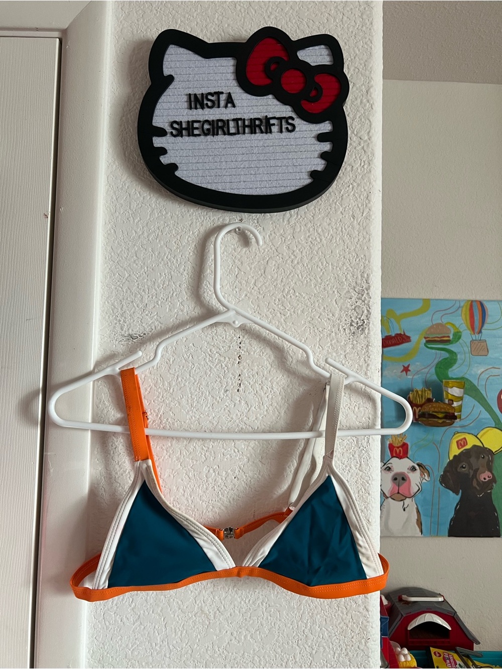 triangle bikini top